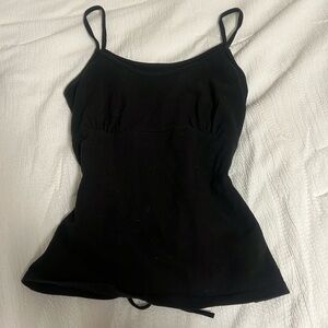 lace up back brandy melville tank